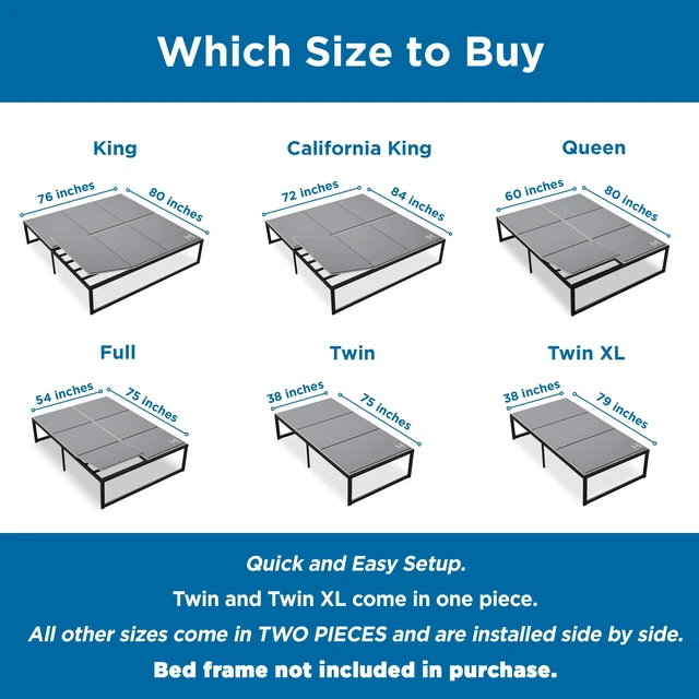 Alt view image 4 of 7 - Original Bunkie Board Full Size (54x75) - Under Bed Support | Non-Slip Breathable Bed Support Board for Slatted Bed Frame, Anti-Sag, Noise Minimizing Moisture Resistant Bed Board