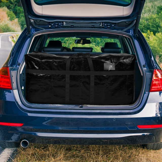 Alt view image 7 of 7 - 8 Pcs 66 Gallon Extra Large Moving Bags Heavy Duty Storage Bag | with Strong Zipper Handle Foldable XXL Jumbo Storage Tote Packing Moving Box for College Dorm Travel Cloth Duffle (Black)