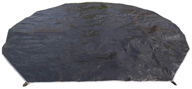 Main image of B5PRO Bell Tent Footprint, 6m/20ft | Waterproof, Floor Protector, Round Tarp, Groundsheet for Yurt, Camping Glamping Accessories, Black
