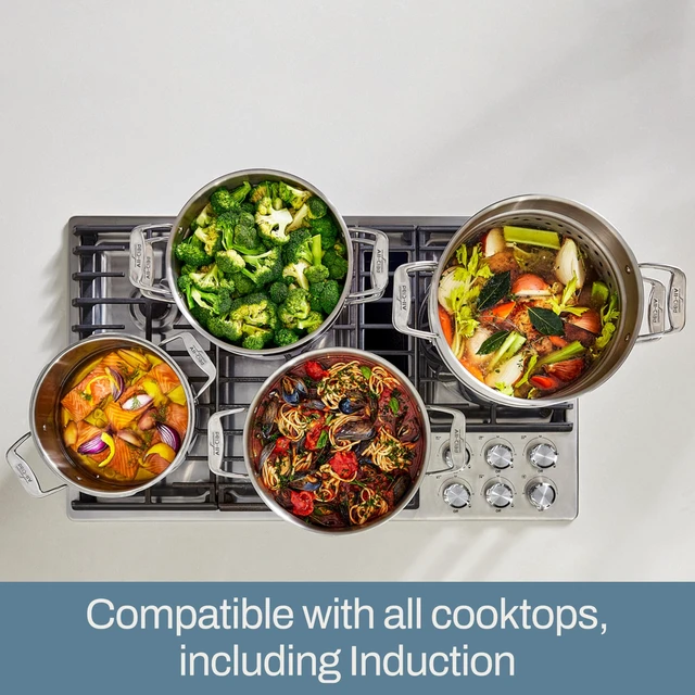 Alt view image 5 of 7 - Simply Strain Nonstick 6 Qt. Multipot with Straining Lid | Multipot with straining lid for straining liquids, Dishwasher safe, Oven Safe up to 6500°F