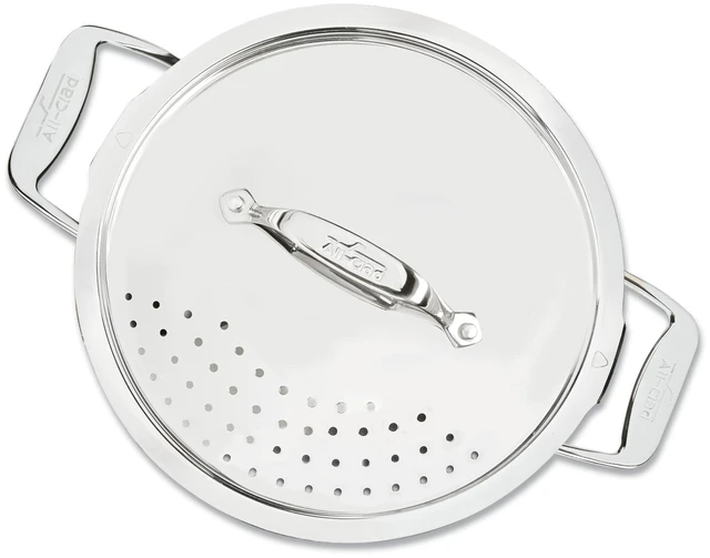 Alt view image 4 of 7 - Simply Strain Nonstick 6 Qt. Multipot with Straining Lid | Multipot with straining lid for straining liquids, Dishwasher safe, Oven Safe up to 6500°F