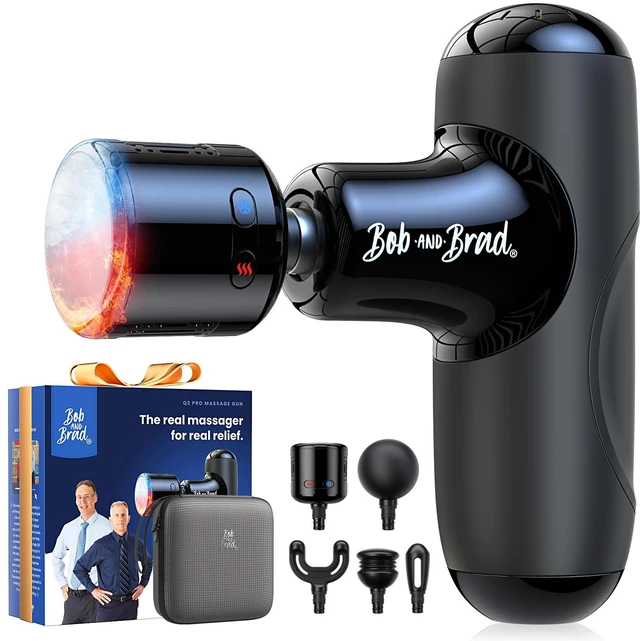 Main image of Q2 Pro Mini Massage Gun with Heat and Cold for Muscle Recovery | FSA-HSA Eligible, Pocket-Sized Portable Handheld Massager, Percussion Deep Tissue Massager Gun, Small & Quiet, Ideal Gift