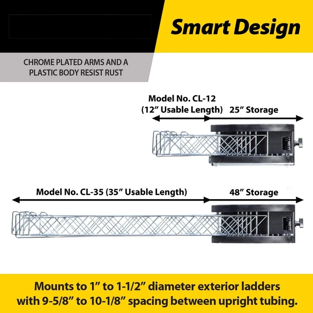 Alt view image 3 of 6 - Extend-A-Line 35" Clothes Line Retractable, Rack Hanger, Folding Swing Arm with Versatile Towel Bar for RVs, Drying, Motorhomes, Campers, and Home Laundry Spaces