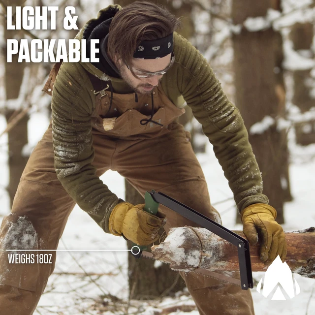 Alt view image 7 of 7 - AGAWA BOREAL21 21-Inch Folding Saw with All-Purpose Blade, Camping Gear | Nested Construction Keeps Sharp Edges Enclosed In Transit, while Protective Cover Keeps Parts Together for Daily Convenience.