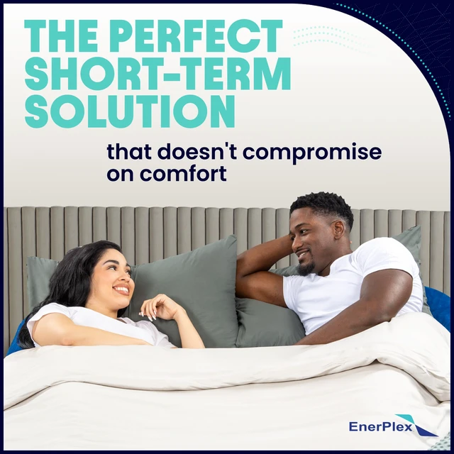 Alt view image 7 of 7 - Queen Air Mattress with Built-in Pump, 13" Raised Inflatable Bed | 2-Minute Built-In Pump Sets Up Effortlessly with No Tools & Never-Leak Technology Keeps It Firm & Comfortable All Night