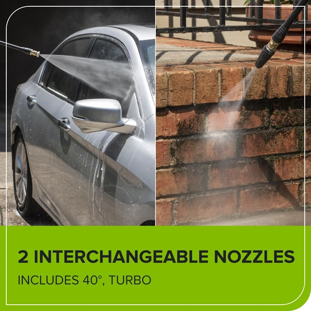 Alt view image 4 of 7 - 1800 PSI (1.1 GPM) Electric Pressure Washer PWMA Certified