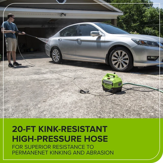 Alt view image 6 of 7 - 1800 PSI (1.1 GPM) Electric Pressure Washer PWMA Certified