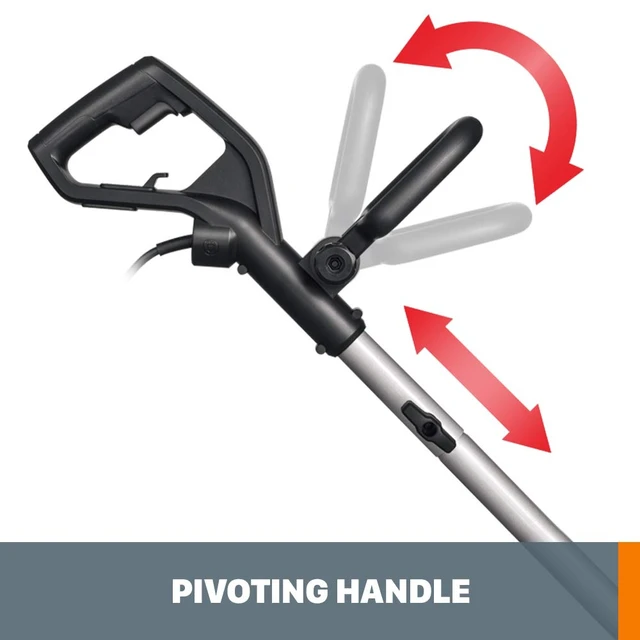Alt view image 3 of 5 - Electric Lawn Edger, 12 Amp 7.5" Trencher for Lawn Landscaping, WG896 | 3-Position Adjustable Cutting Depth, Lawn Edging & Trenching Dual Use, Corded