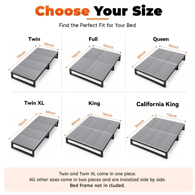 Alt view image 7 of 7 - Heavy Duty Bunkie Board Queen Size 60'' x 80'', Anti-Slip Bed Slat | Noise Reducing, Breathable Bed Support Board to Prevent Sagging Mattress, Fits Metal Frames, Slatted Frames, and Sofa Beds