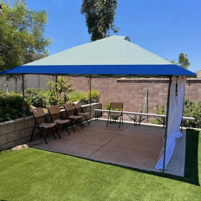 Alt view image 5 of 6 - 13x13 Canopy Replacement Top with Air Vent Fit for Coleman Oasis 1606532 2156426 2156428, 300D Oxford Waterproof Silver Coated Pop Up Canopy Tent Cover for Outdoor (Replacement Top Only)