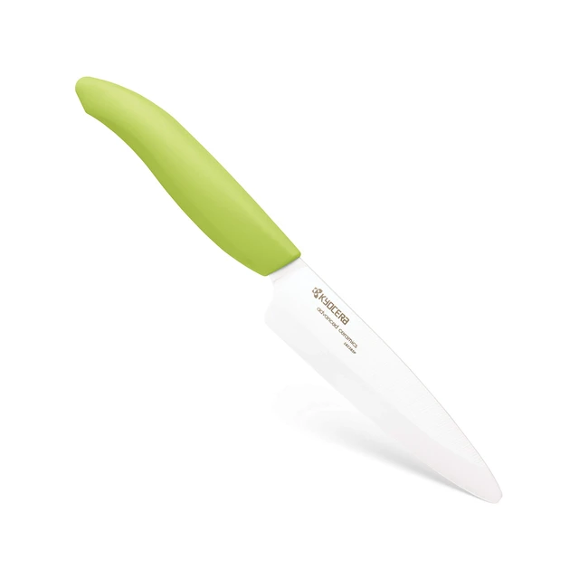Alt view image 3 of 7 - Revolution 2-Pc Ceramic Knife Set: 5.5 Santoku & 4.5 Utility | Made In Japan Non-Reactive Zirconia Blades, Lightweight Design Reduces Hand Fatigue, Will Not Cause Food Oxidation