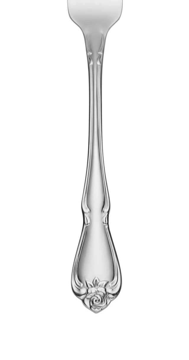 Alt view image 4 of 7 - True Rose 45 Piece Everyday Flatware, Service for 8, 18/0 Stainless Steel, Silverware Set, Silver