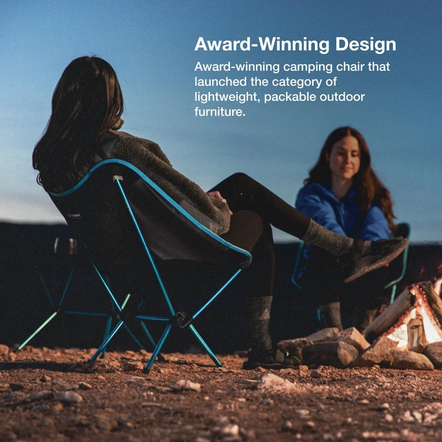Alt view image 3 of 6 - Chair One Original Lightweight Compact Collapsible Camping Chair Coyote tan, 2.1lbs Outdoor Chairs, Camping Chairs for Adult,Portable Chairs for Outside, Backpacking, Picnic, Adventures