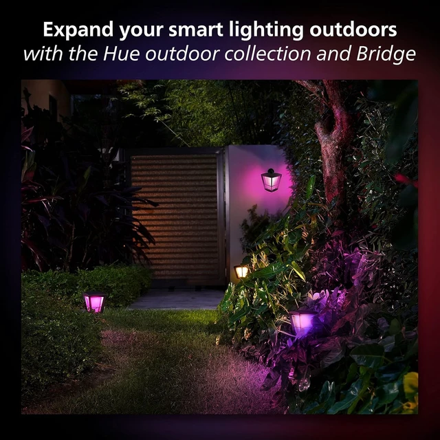 Alt view image 5 of 6 - Outdoor Motion Sensor, 1 Pack, Automatic Dusk to Dawn, Sensor Turns Lights On When Motion is Detected, Requires Bridge, Works with Alexa, Google Assistant, and Apple HomeKit, Weatherproof