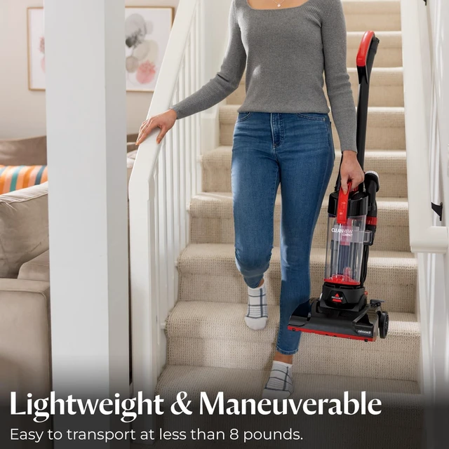 Alt view image 2 of 7 - CleanView Compact, Powerful Suction & Extension Wand, 3508 | Lightweight for apartments & dorms; scatter-free technology; removable extension wand; compact design