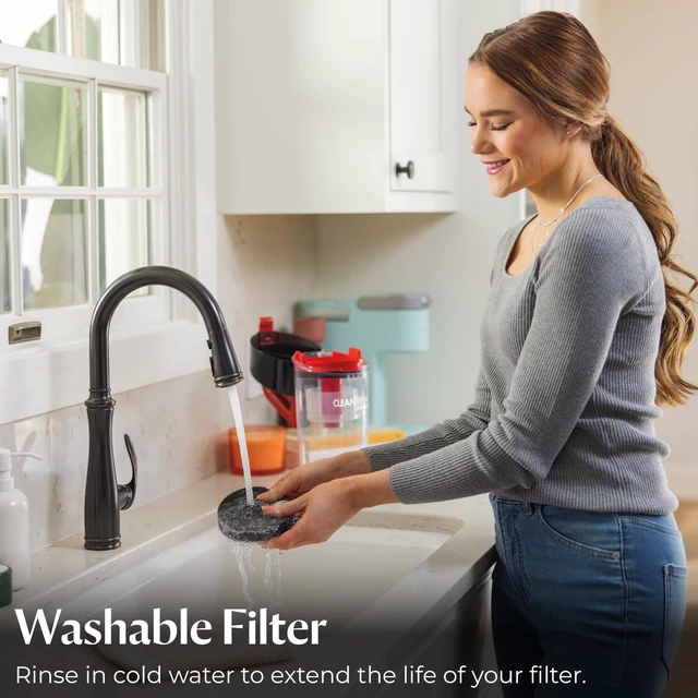 Alt view image 7 of 7 - CleanView Compact, Powerful Suction & Extension Wand, 3508 | Lightweight for apartments & dorms; scatter-free technology; removable extension wand; compact design