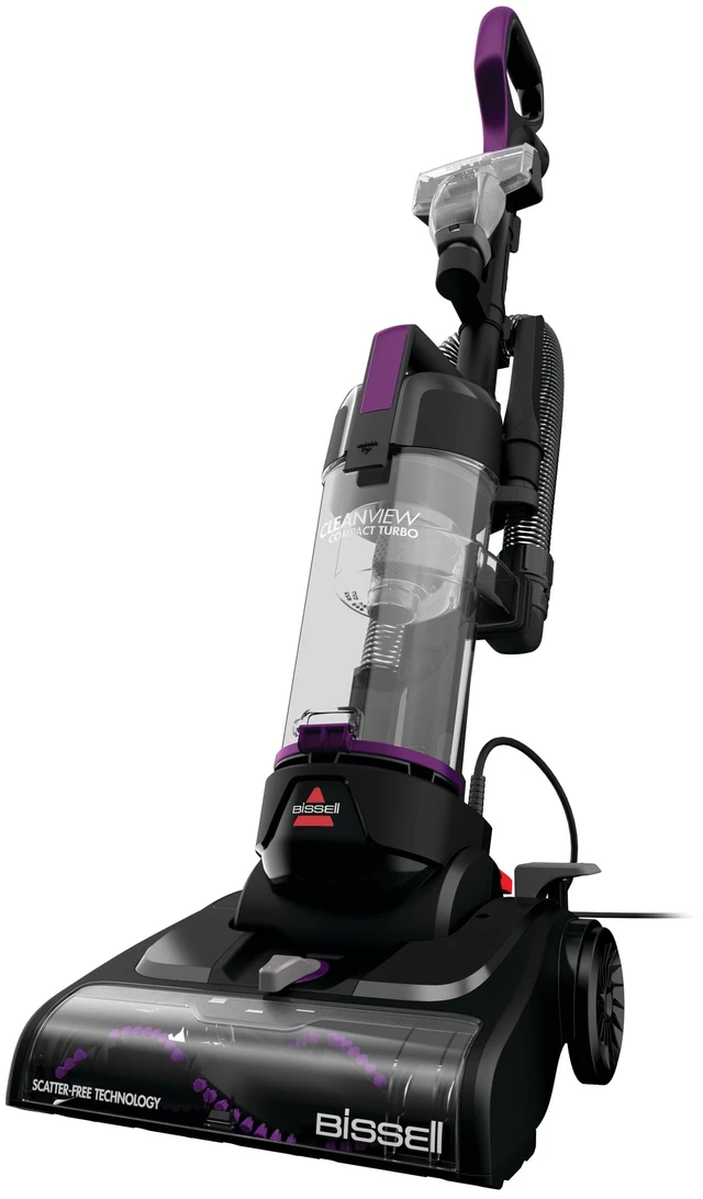Main image of CleanView Compact Turbo Upright Vacuum, 3437F | Full-size power in compact form; quick release wand; designed for apartments & dorms; turbo suction