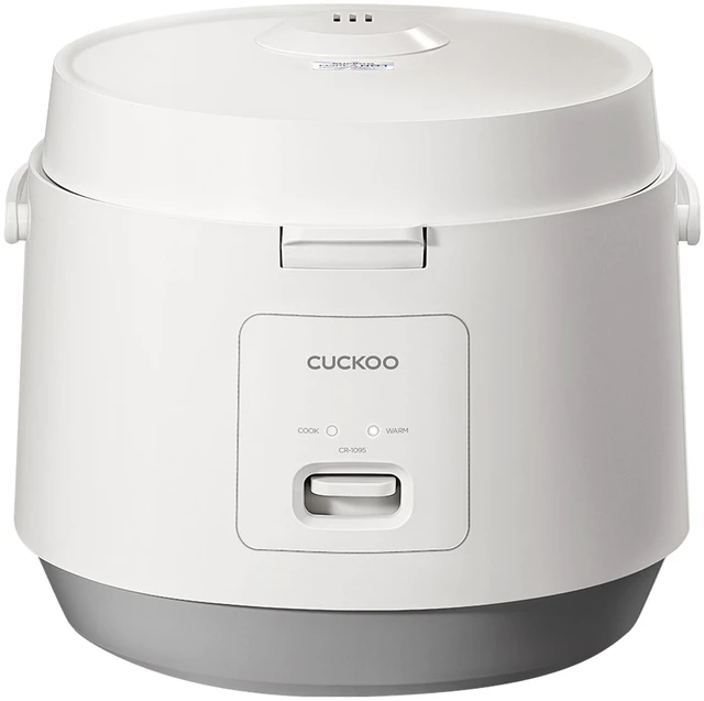 Main image of Rice Cooker and Warmer, 20-Cup Cooked, White, CR-1095 | Large 10-Cup Uncooked Capacity, Nonstick Inner Pot, 2 Menus, Steam Tray Included, One-Touch Operation, Automatic Keep Warm