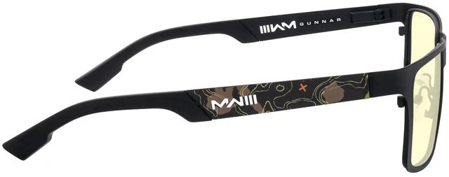 Alt view image 5 of 7 - Call of Duty UAV Edition Topo Gaming Glasses Amber Lens