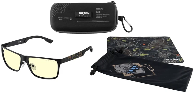 Alt view image 6 of 7 - Call of Duty UAV Edition Topo Gaming Glasses Amber Lens