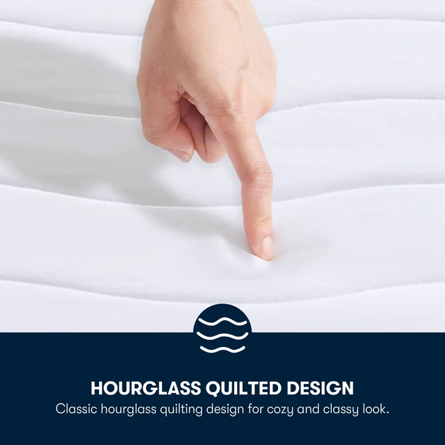 Alt view image 4 of 6 - Heated Mattress Pad with Deep Pocket & Dual Controller Queen | Electric Mattress Pad with Soft Surface, 10 Heat Settings & Auto Shut Off , Fits Up to 17", ETL Certified & Machine Washable
