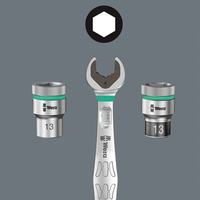 Alt view image 7 of 7 - Tool-Check PLUS 2, 39-Pc 1/4" Bit Ratchet, Socket & BiTorsion Bit Set | Zyklop Mini fits tight spaces, Rapidaptor holder, Square-Plus (Robertson) profiles, green locking components to secure tools