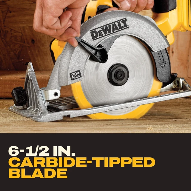 Alt view image 6 of 7 - 20V MAX Circular Saw Cordless, Battery Not Included (DCS391B)