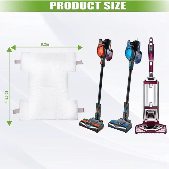 Alt view image 3 of 7 - HV300 Pad for Shark Dust-Away Rocket Rotator Navigator Lift-Away Pro Vacuum | 4 Pack HV300 Series Pads Replacement for Shark Ultra Light Stick Vacuum Cleaner, Washable Microfiber Pads, Part #P200W