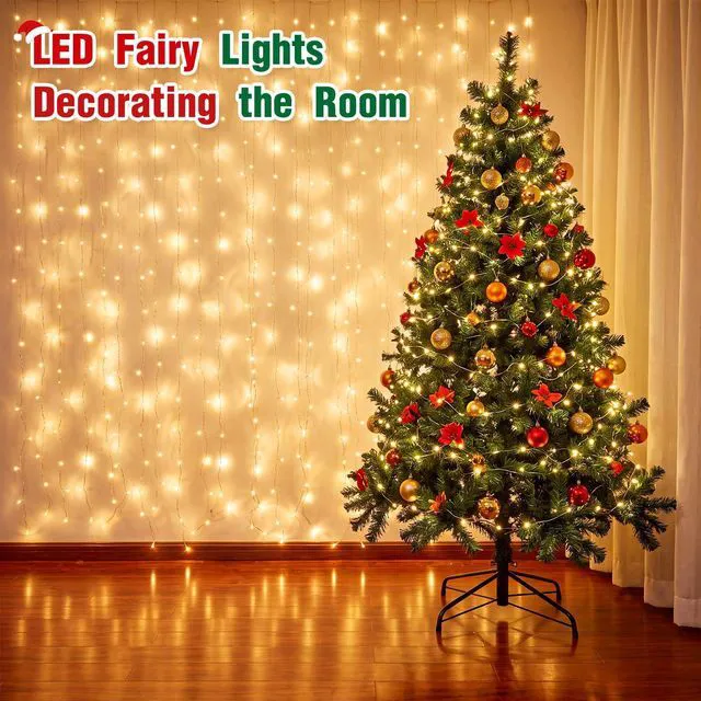 Alt view image 3 of 7 - ViewSonic 3 Pcs USB Fairy String Lights 6.56ft 20 LED Christmas Light | Indoor Outdoor Use, for DIY Crafts, Mason Jar, Centerpiece, Garlands, Bedrooms, Easy Plug Play Setup