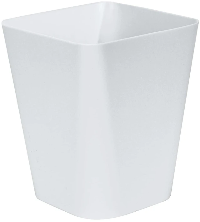 Main image of ViewSonic Small Trash Can -1.8 Gallon - White | Round Container Bin Wastebasket for Office,Home,Bathroom,Kitchen