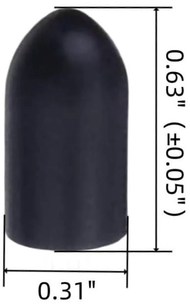 Alt view image 2 of 4 - 50 Pcs Pourers Dust Covers Olive Oil Liquor Bottle Pour Spout Cover Rubber Caps (Not Include the Spout)