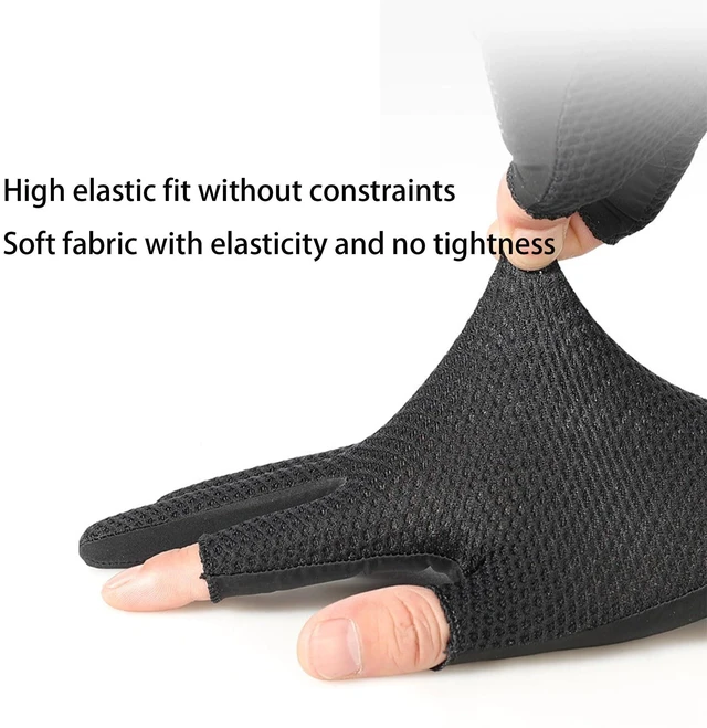 Alt view image 3 of 7 - UTOWO Fingerless Gloves Multipurpose Outedoor Sports Gloves for Fishing