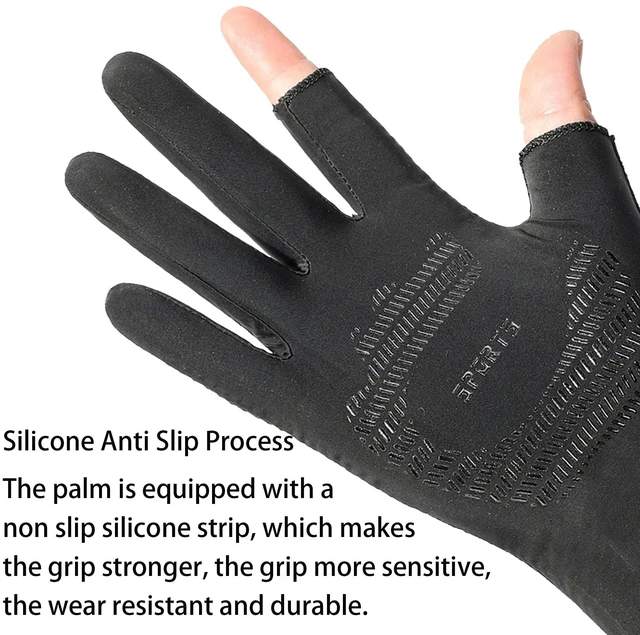 Alt view image 5 of 7 - UTOWO Fingerless Gloves Multipurpose Outedoor Sports Gloves for Fishing