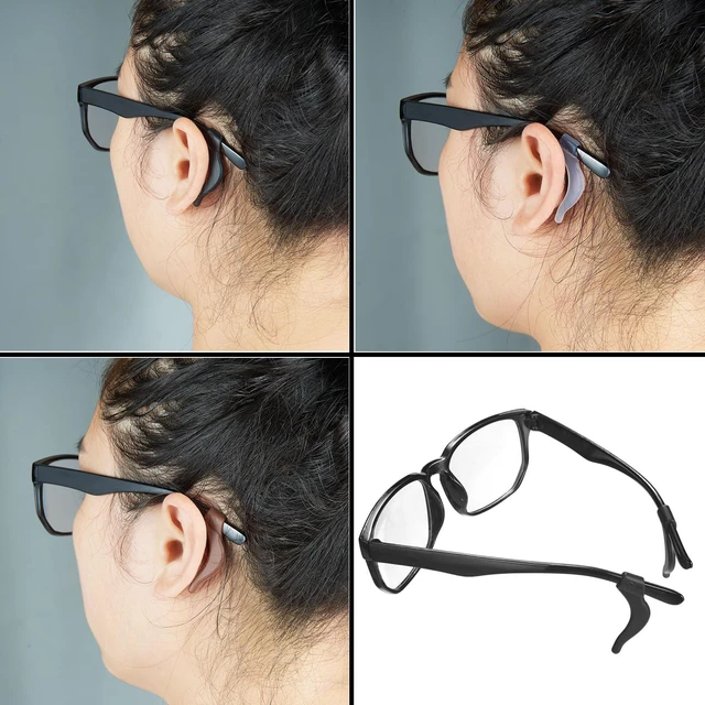 Alt view image 4 of 5 - AZFVBQL 24 Pairs Eyeglasses Retainers Eyeglass Ear Grips Sports Ear Hook | Silicone Safety Eyewear Retainers for Sunglasses