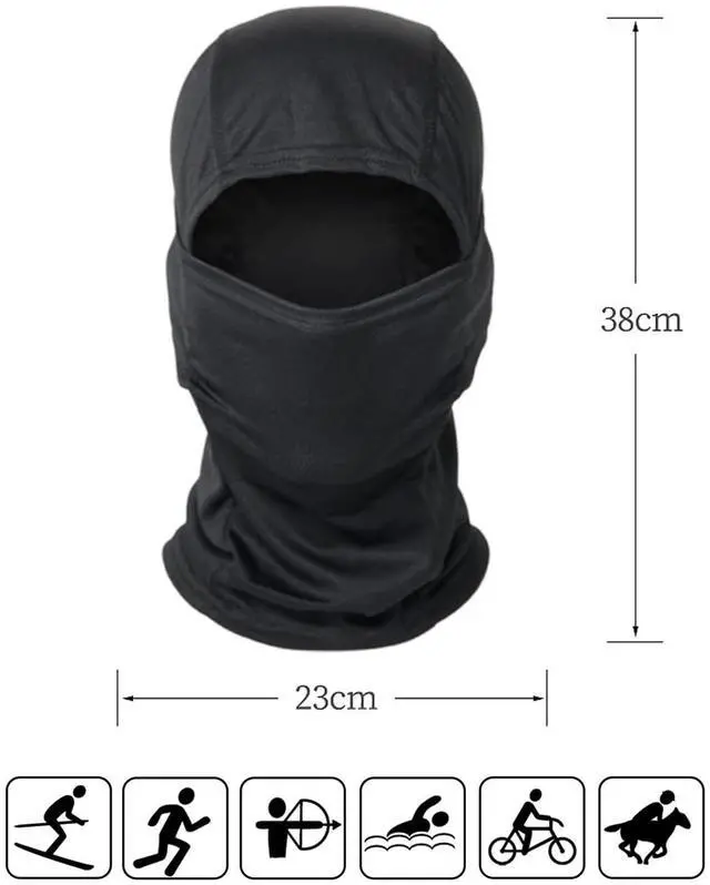 Alt view image 5 of 7 - Balaclava Ski Mask UV Face Cover for Motorcycle Hunting (A32-1PC) | Full Face Mask for Men Women, Windproof Lightweight Uv Protection, Shiesty, Cooling Breathable Camo Design for Outdoor Sports