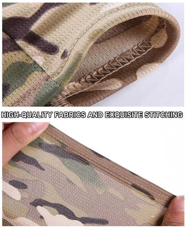 Alt view image 3 of 7 - Balaclava Ski Mask UV Face Cover for Motorcycle Hunting (A32-1PC) | Full Face Mask for Men Women, Windproof Lightweight Uv Protection, Shiesty, Cooling Breathable Camo Design for Outdoor Sports