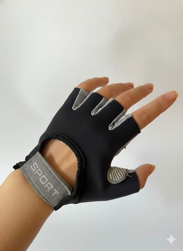 Alt view image 7 of 7 - NociHah Mens Womens Half Finger Cycling Gloves with Anti-Slip Silicone Gel Pad Breathable Mountain Bike Gloves for Road Cycling Training