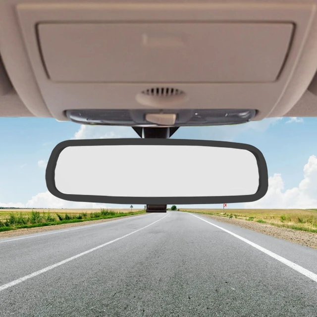 Main image of YoRise Car Rear View Mirror Protector Frame, Rearview Edge Cover (Black) | Car Rearview Mirror Cover, Car Mirror Decoration Protector Accessories for Most Cars