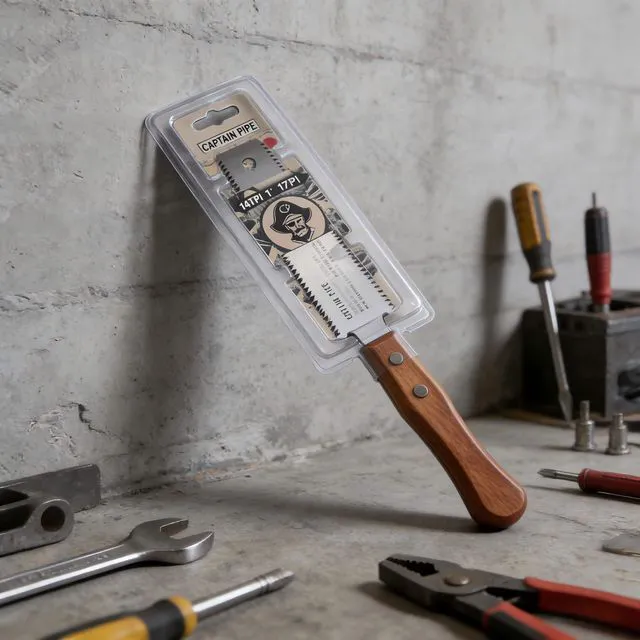 Alt view image 7 of 7 - Japanese Hand Saw Double Edge Pull saw 6 Inch Ryoba Blade 14/17 TPI, Beech Handle Woodworking Tool SK85 Flexible Blade Flush Cut Saw for Wood Cutting