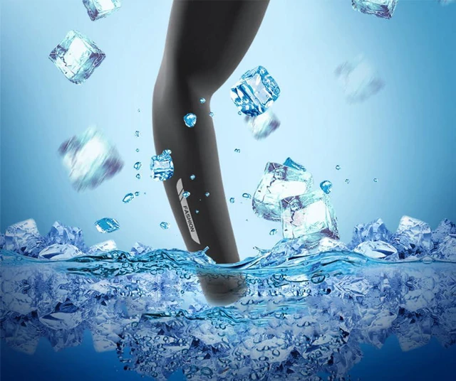 Alt view image 2 of 7 - INOGIH Summer UV-Sun-Protection Cool-Arm-Sleeves,Outdoor Sports Ice-Silk Sun-Block Compression-Arm-Sleeves for Men Women