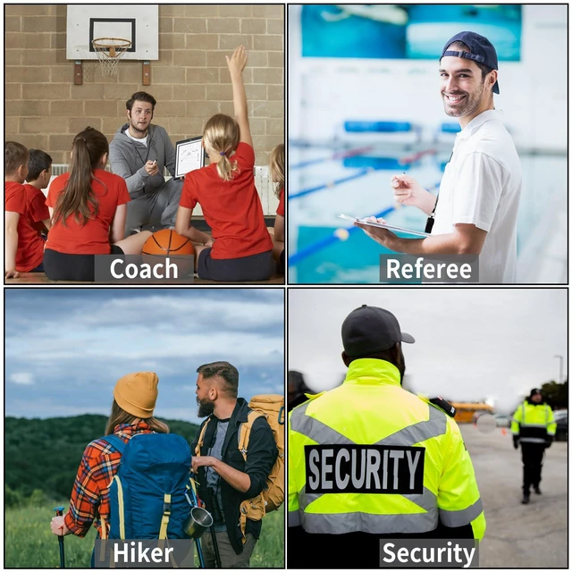 Alt view image 5 of 7 - SPORTIC Whistle3 Pack Durable Plastic Whistles with Lanyards Loud Crisp Sound for Coaches, Referees, Training, Emergencies, and Outdoor Activities