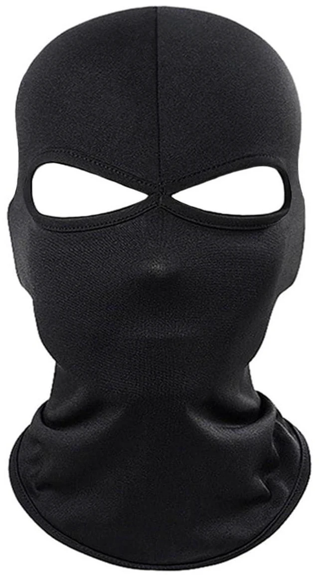 Main image of bodbop Balaclava Ski Face Mask Windproof Full Head Mask Sun UV Protection Face Cover for Men Women Outdoor Sports Cycling Cap (Black)