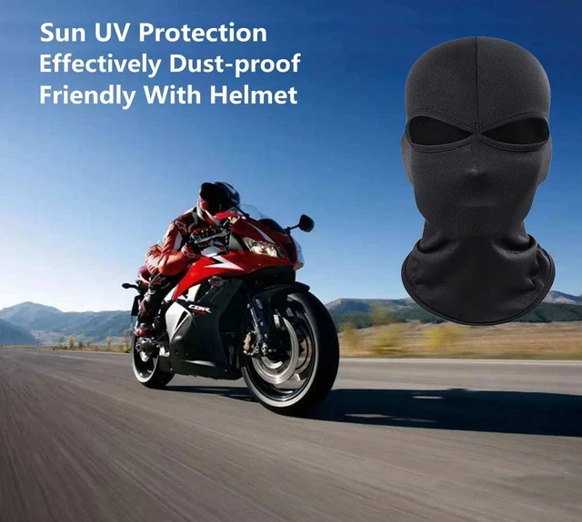 Alt view image 3 of 7 - bodbop Balaclava Ski Face Mask Windproof Full Head Mask Sun UV Protection Face Cover for Men Women Outdoor Sports Cycling Cap (Black)