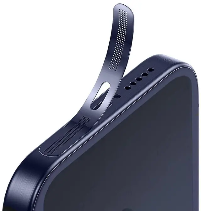 Main image of for iPhone 17 Pro Max Earpiece Speaker Mesh Anti Dust Proof Adhesive Cover - 5PCS / Deep Blue