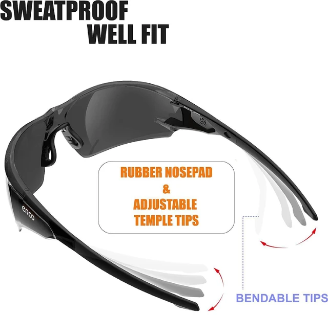 Alt view image 4 of 7 - EAZYRUN ER00 S24 Small Baseball Sunglasses for Women Youth Kids, UV 400 Protection Softball Cycling Running Pickleball Impact Resistant Outdoor sports