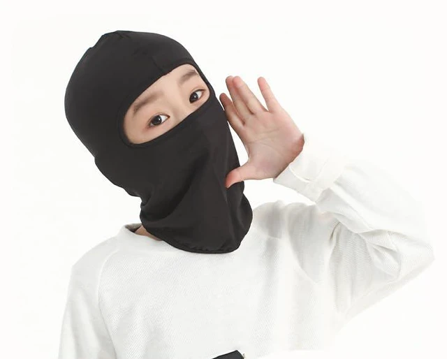 Alt view image 6 of 7 - Classic-Balaclava-Face-Mask for Kids Windproof Lightweight Neck Gaiter