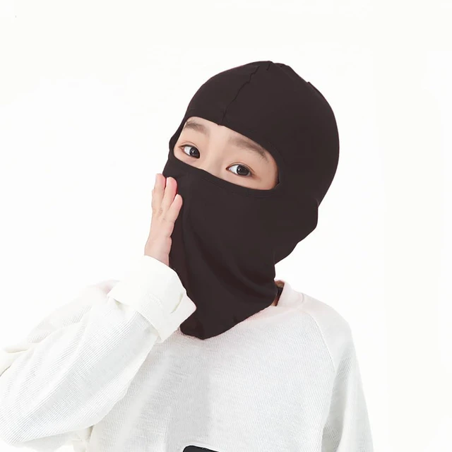 Alt view image 7 of 7 - Classic-Balaclava-Face-Mask for Kids Windproof Lightweight Neck Gaiter