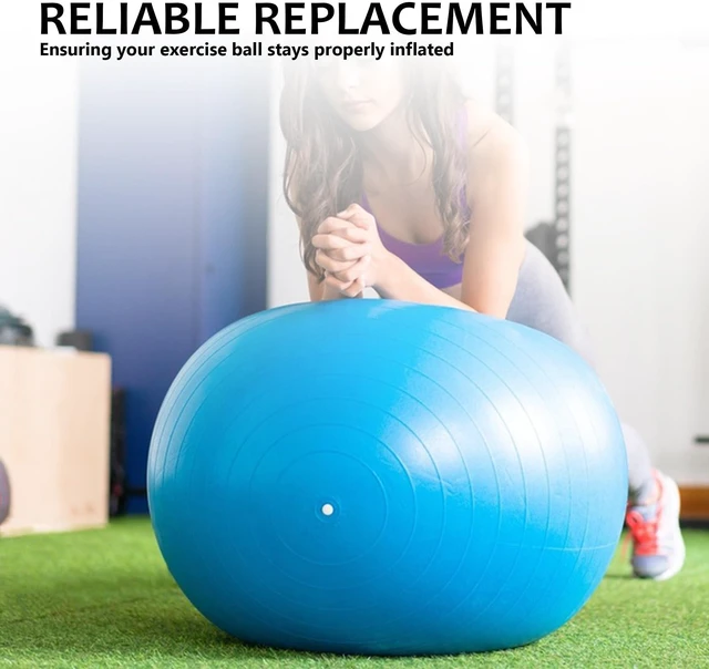 Alt view image 3 of 7 - Quacc 6 PCS Exercise Ball Plug Replacement Yoga Ball Air Stopper Pin | with Plug Puller, Easy to Replace, Reusable, Replacement Plug Pin for Exercise Ball, Gym, Pilates, Balance Ball