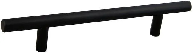 Main image of 8" Bar Cabinet Pull with 5" Center to Center Matte Black Finish