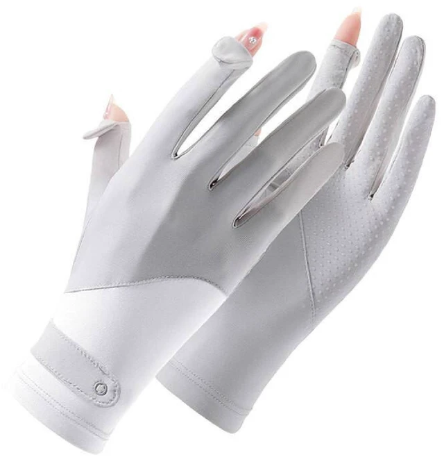 Main image of Full Finger Summer Bike Cycling Gloves for Men Women - Touchscreen Gel Pads Shock-Absorbing Road Bicycle Gloves for Outdoor Sports Biking Running Hiking